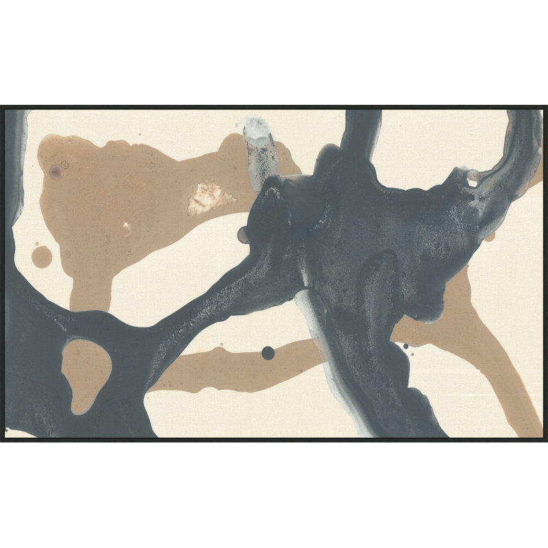«Textural Moments 1» par Thom Filicia, peinture sur toile à cadre flottant