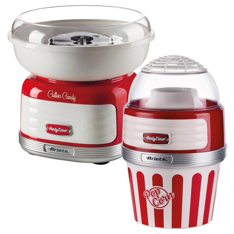 Ariete Party Time Candyfloss And Popcorn Maker Pack