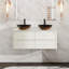 Meuble-lavabo mural de 48 pouces avec lavabo et robinetterie-811015021