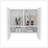 Luv Mirror Medicine Cabinet With Interior Shelves, Modern Bathroom Storage Solution And Organizer