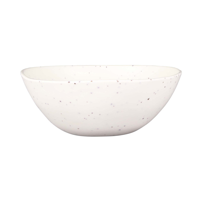 Zen 35 oz. Salad Bowl, Eggshell/Speckle