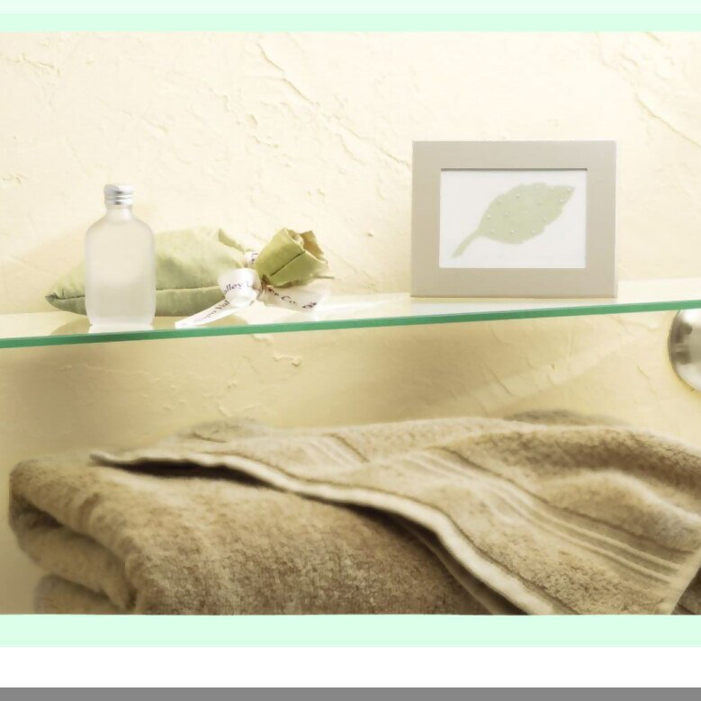 SageGlide Brushed Nickel Bathroom Vanity Shelf DN6890BN