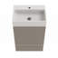Meuble-lavabo rayé 20 po avec lavabo en céramique-2112480505
