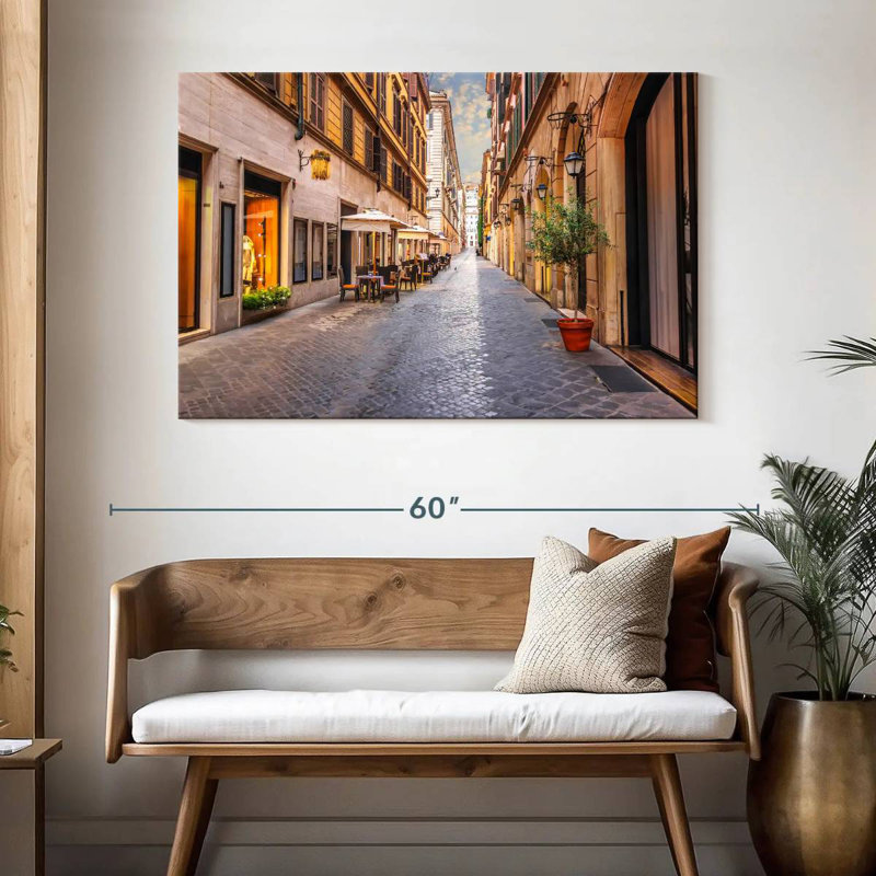 Sireci Via Borgogna Shops, 32" H x 48" W