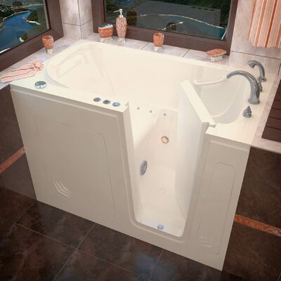 Buena Vista 53.8"" x 30"" Walk in Air Bathtub -  Therapeutic Tubs, WF3054RBACH