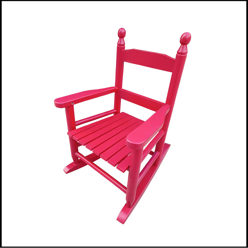 Ceona Outdoor Adirondack Chair, Rose Red