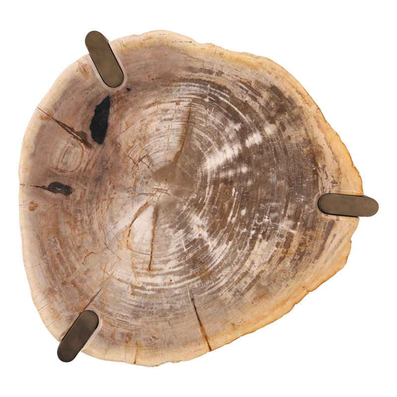 Table basse Sampson clair naturel, H 11,81 po x l 26,5 po x P 29,5 po