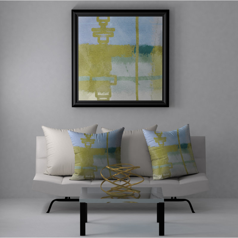  Housse et insert de coussin carré Sensation Bright, H 24 po x l 24 po