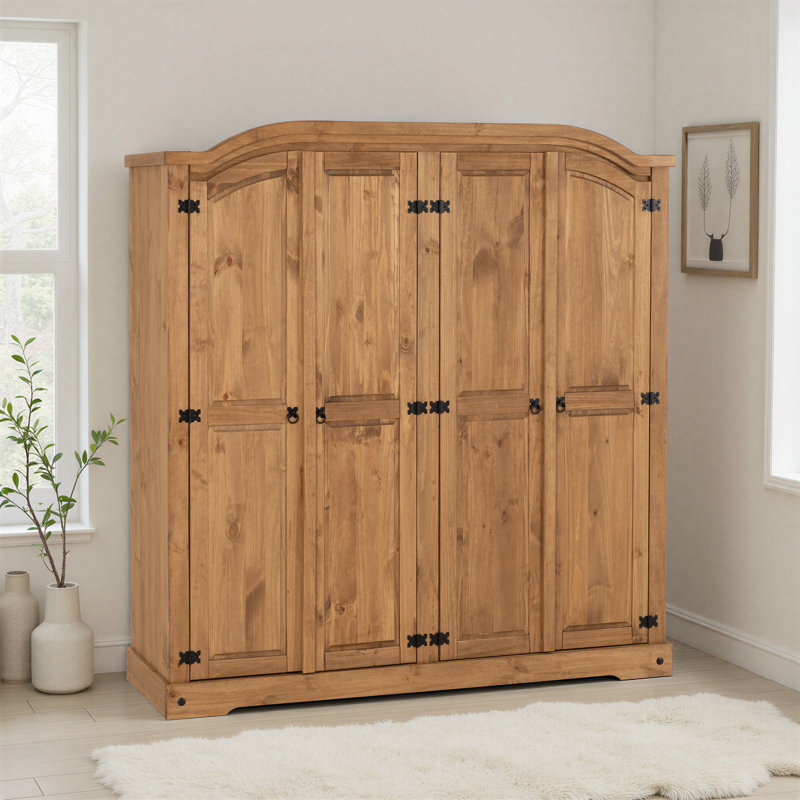 Greenock Essentials 4 Door Wardrobe