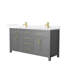 Beckett 66" Freestanding Double Bathroom Vanity with Quartz Top-965466518-965466537-965466538