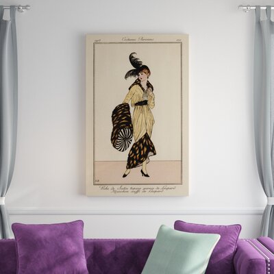 " Vintage French Fashion II " Painting Print