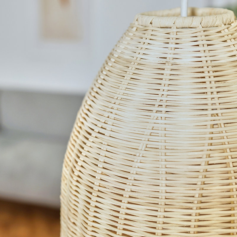 Adhavan 1 - Light White Bell Pendant