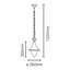 Firenze Outdoor Hanging Lantern-9749347