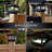 Solar Powder Coated Black Aluminum Low Voltage Solar Powered Integrated LED Metal Fence Post Cap Light 4 In. X 4 In.