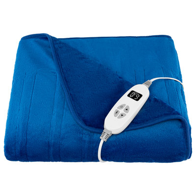 Adilen Heated Blanket with Fringe