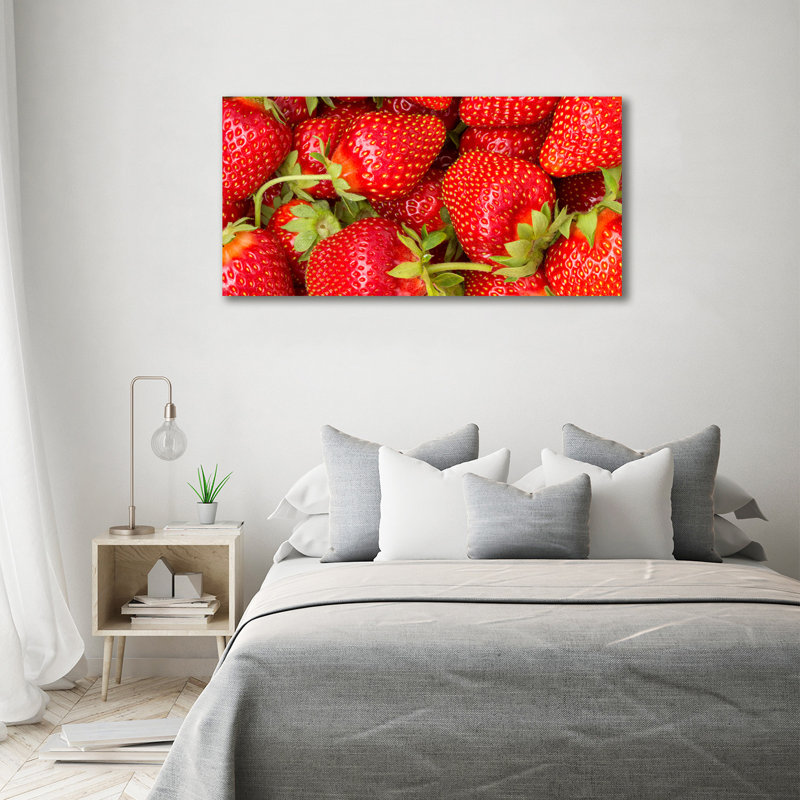 Strawberries - Wrapped Canvas Print