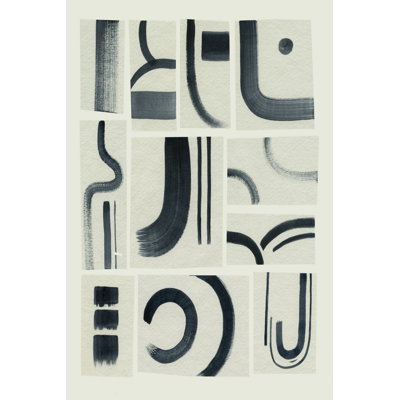 Modern Marks I - Wrapped Canvas Print