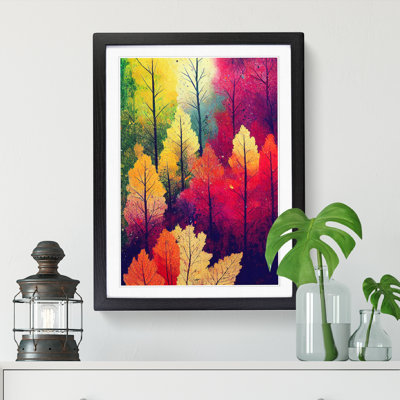 Autumn Forest Landscape Vol.3 - Single Picture Frame Print