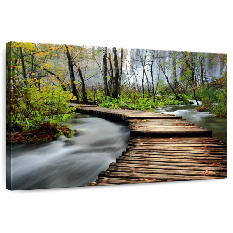 Alvord Forest River Wood Trail, H 30 po x l 45 po