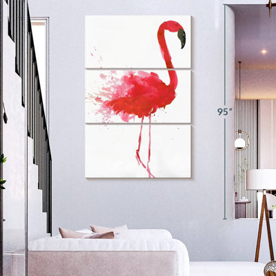 Joli flamant rose Brampt