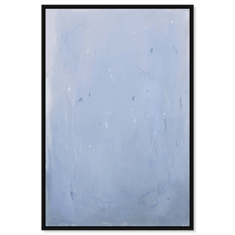Calm Waters II Print by Oliver Gal, 31"H x 46"W, Black Floater Frame