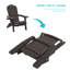 Chaise Adirondack pliante en plastique Ramilla-1599778741