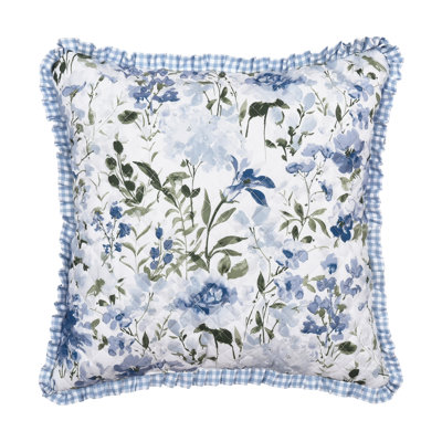 Kourtney 16" Square Decorative Throw Pillow Blue