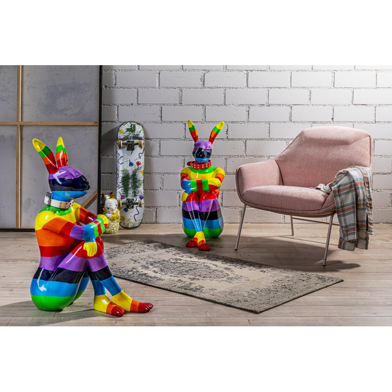 Deco Figurine Rabbit Gillie Rainbow