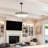 31.5"  2-Tier Round Cylinder Glass Chandeliers For Dining Room, Kitchen Island, Foyer-832803934