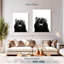«Snarling Grizzly Bear» sur toile-1469989028