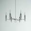 Lustre classique style bougie 6 lumières Langford-32783216