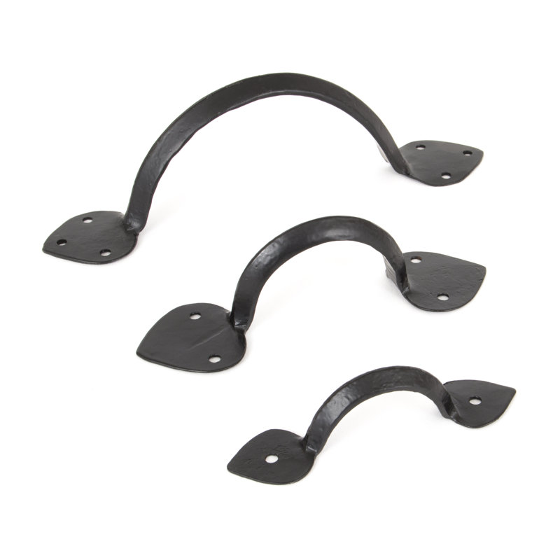 Gothic 7.1 cm centre Arch Handle, Black
