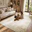 Tapis - Tapis rétro doux avec envers en toile, tapis classique pour le salon et la salle à manger-2005730972