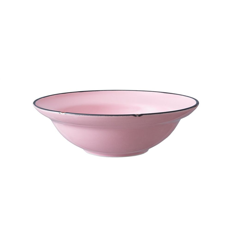 Bol à soupe 7,5 po Tin Tin Pink par Lucerne (caisse de 12)