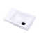 LACAVA Marietta 8.75'' Solid Surface Rectangular Bathroom Sink with Overflow