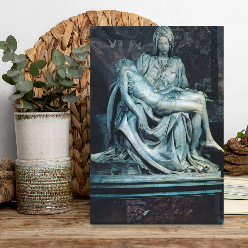 «Pieta Classic Vintage Architecture», reproduction d'art murale, H 18 po x l 12 po