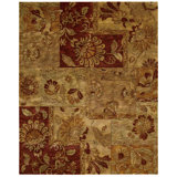 Tapis multicolore en laine touffeté à la main Philip