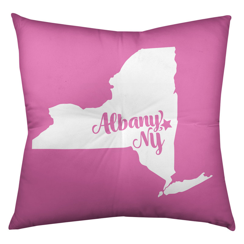 Tufted Floor Pillow, 26" x 26", Pink, Rochester