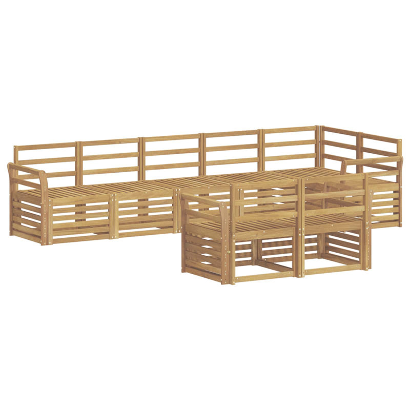 249cm Wide Patio Sofa, 8