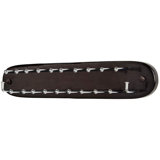 Tie Rack Wall Mounted - Wood Belt Scarf Hanger With 21 Chrome Hooks For Closet For Storage And Organization Walnut