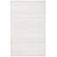 Tapis en laine / coton à tissage plat Gramm en beige / gris clair-1811848790