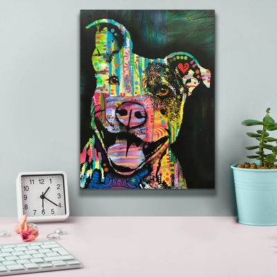 «Exhuberant Pit Bull» par Dean Russo