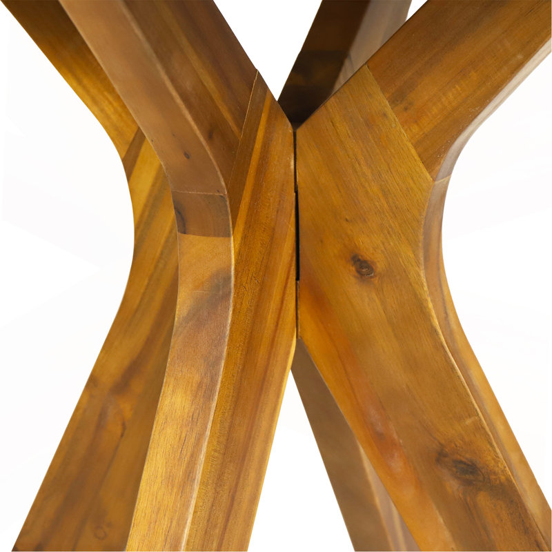 Table d'extérieur, Teck