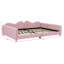 Upholstered Daybed With Cloud-Shaped Backrest-1979529998-1979529992
