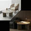 Mid-Century Modern Round Coffee Table-852678456