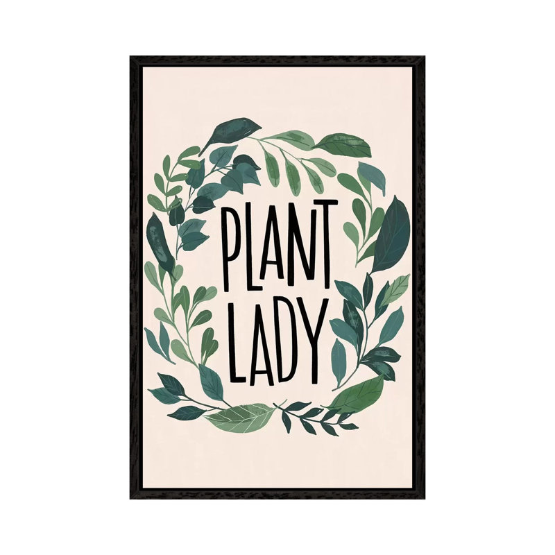 Everyday - Greenhouse Therapy by Loni Harris - Print on Canvas, Black Framed, 101.6cm H x 66.04cm W x 3.81cm D