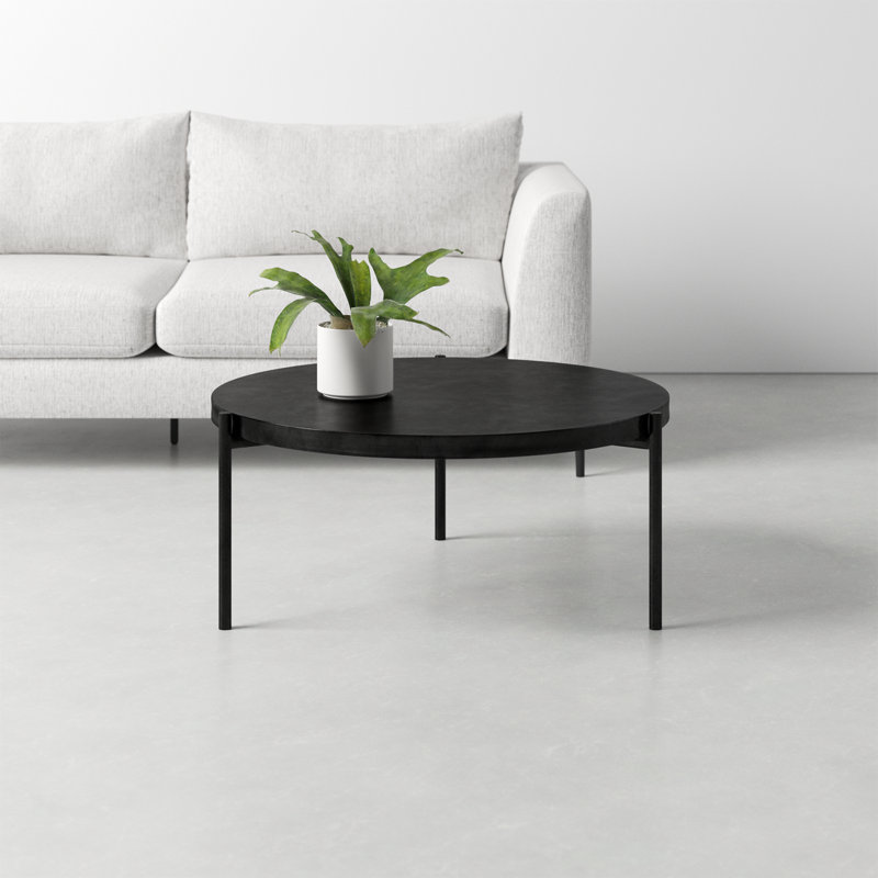 Ebbe 3 Legs Coffee Table, Black