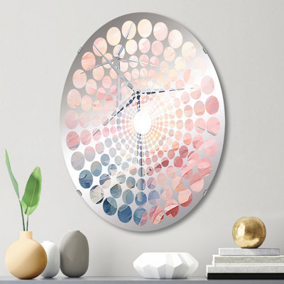 Miroir mural oval