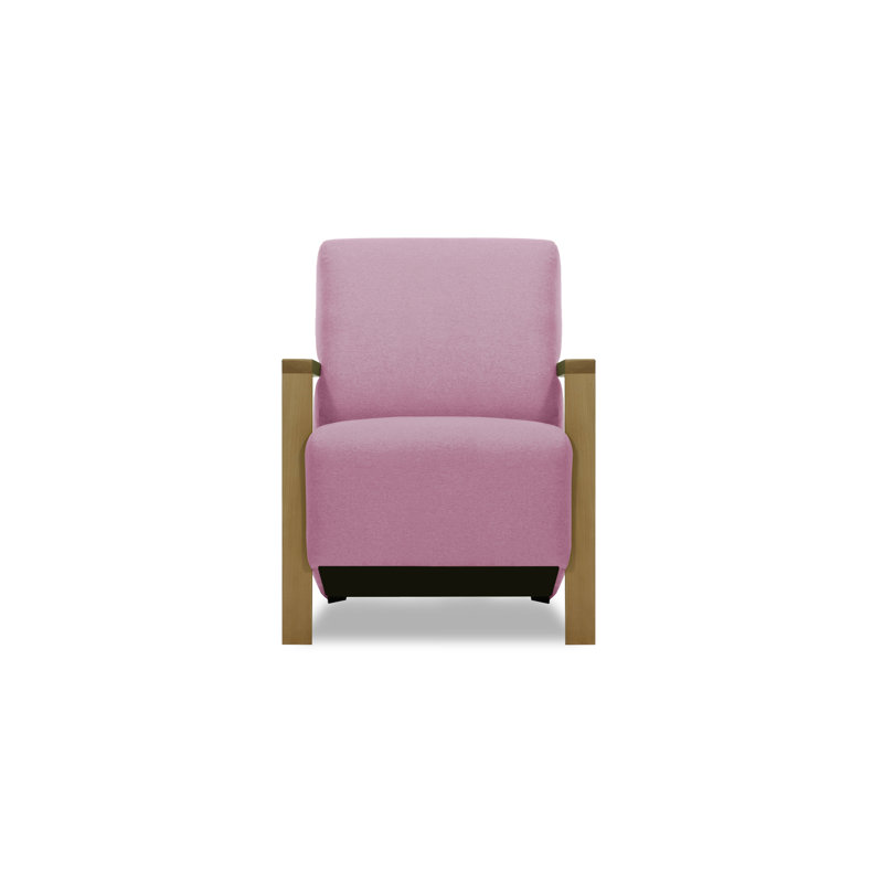 Devante Upholstered Armchair, Hamilton Pink