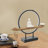Home Desktop Decor With Buddha Statue And LED Light-1989709448